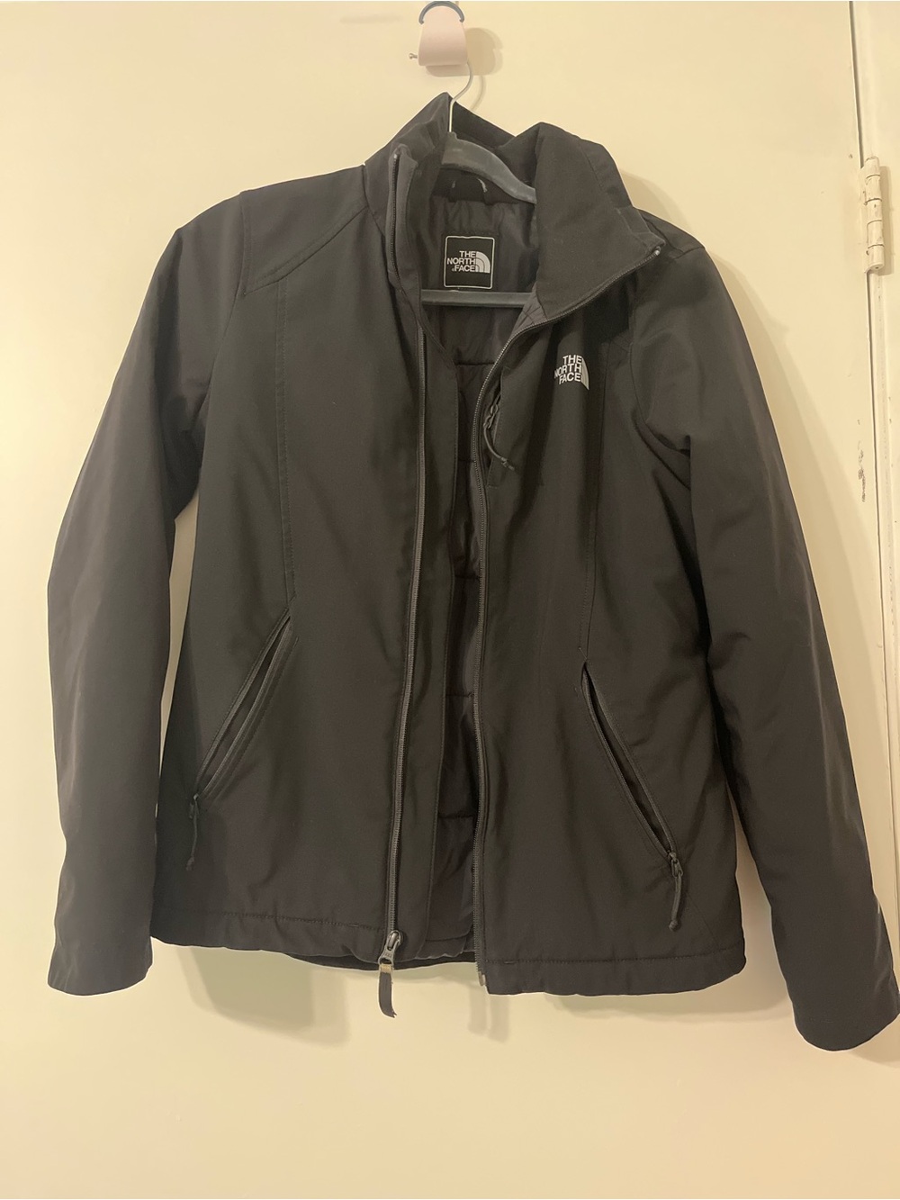 The North Face Black Women's Jacket with Logo Patch